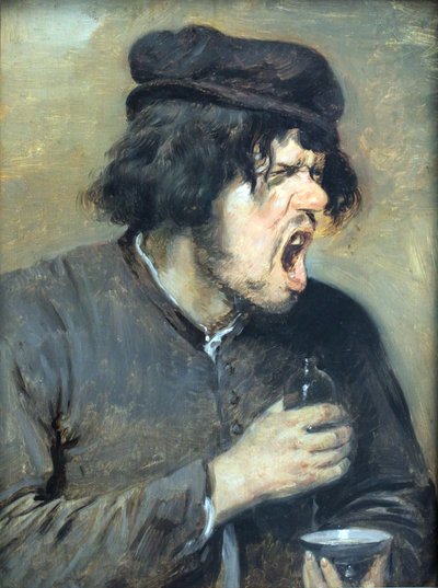La pozione amara da Adriaen Brouwer